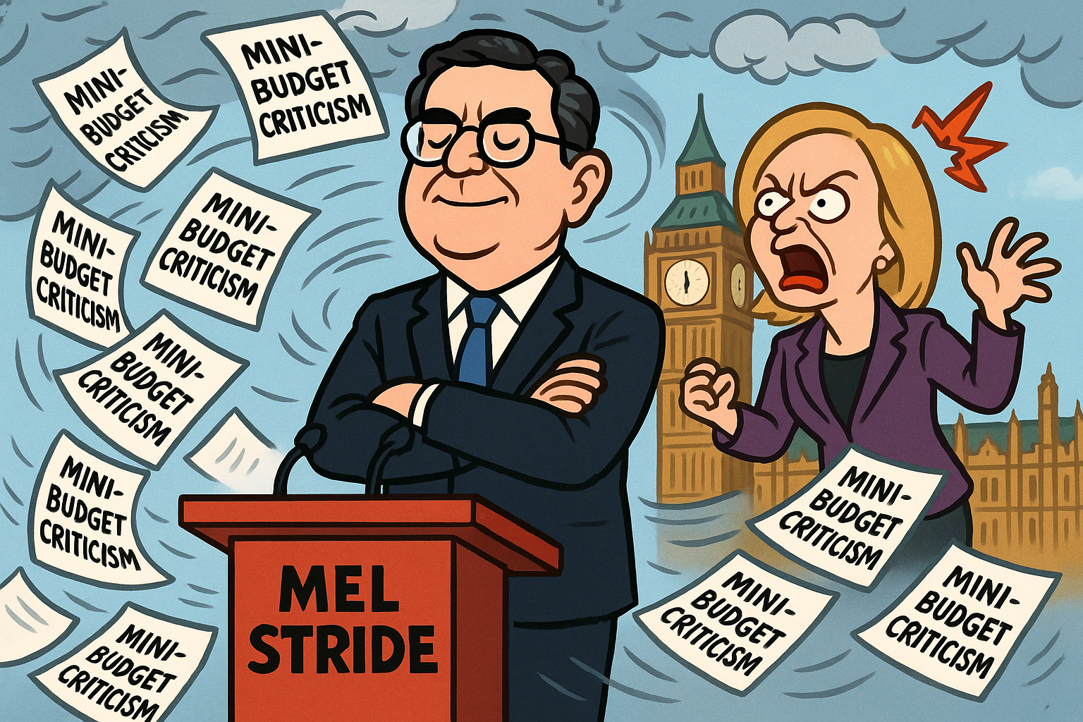 Prompt for Image Generation Model:

"Create a humorous and engaging meme-style image that captures the essence of a politi...