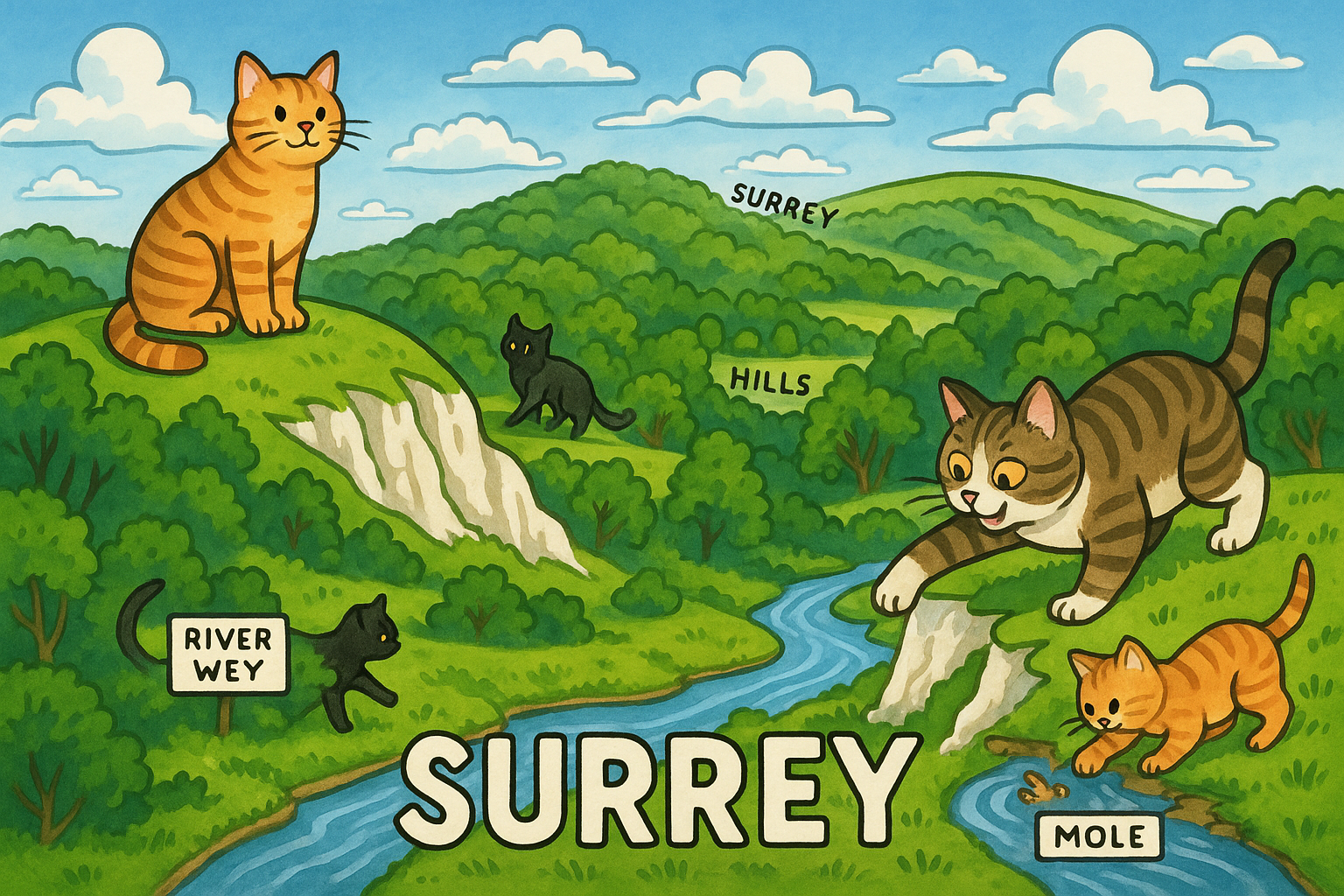 Exploring Surrey: A Blend of Urban and Rural Charm in South East England